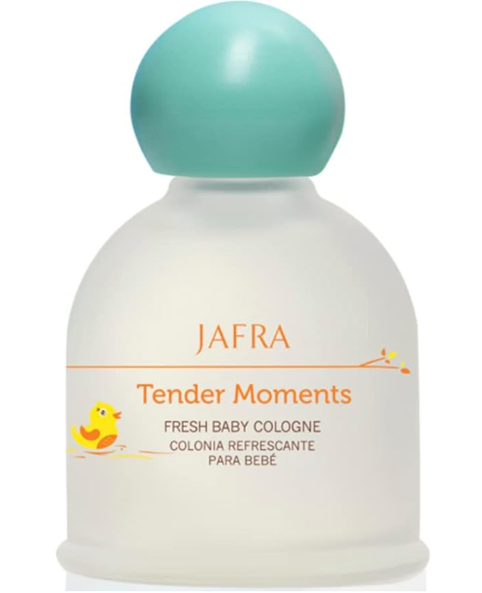 Hooded Baby Bath Towel (Pink) + Jafra Tender Moments Baby Cologne | Newborn Essentials Baby Shower Gift Set for Boy or Girl
