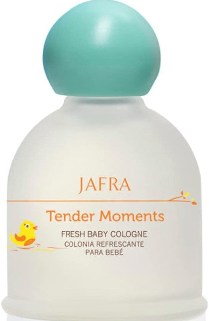 Hooded Baby Bath Towel (Gray) + Jafra Tender Moments Baby Cologne | Newborn Essentials Baby Shower Gift Set for Boy or Girl