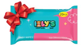 Ioly’s Baby Wipes – 12 Pack (240 ct) | Bulk Value Wipes with Aloe, Water & Glycerin for Sensitive Skin
